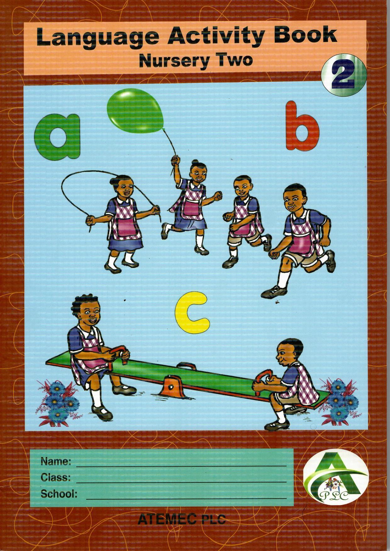 Language activity Book Nursery 2
